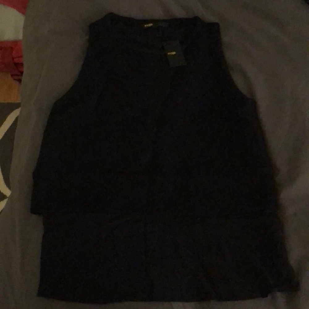 Maje layered tank top